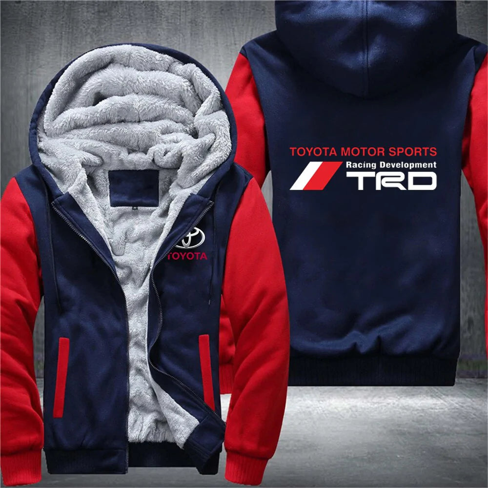 Toyota Jackets Toyota Hooded Racing TRD Sweatshirt V27