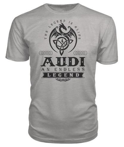 AUDI AN ENDLESS LEGEND Premium Unisex T SHIRT