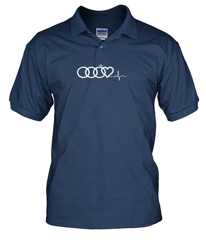 Audi Heart Beat Men's Polo