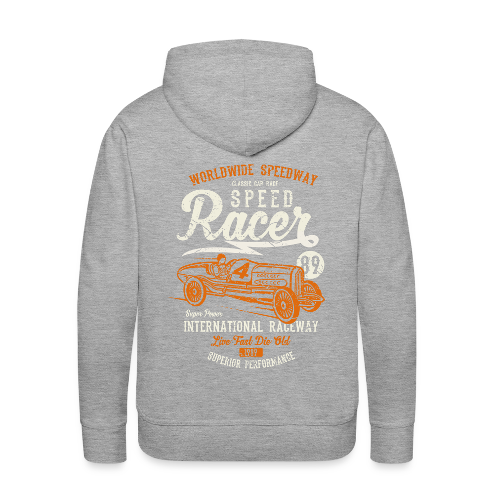 Speed Racer Men’s Premium Hoodie - heather grey