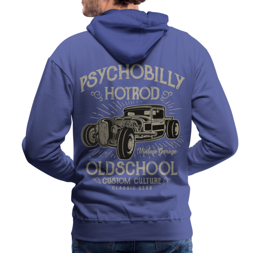 Psychobilly hotrod Men’s Premium Hoodie - royal blue