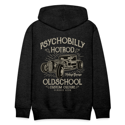 Psychobilly hotrod Men’s Premium Hoodie - charcoal grey