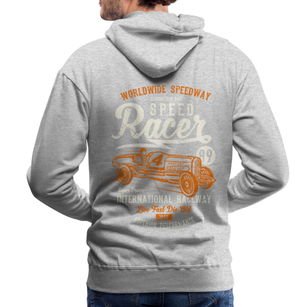 Speed Racer Men’s Premium Hoodie - heather grey