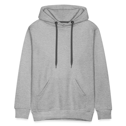 choppers Born Free Motorcycle Men’s Premium Hoodie - heather grey