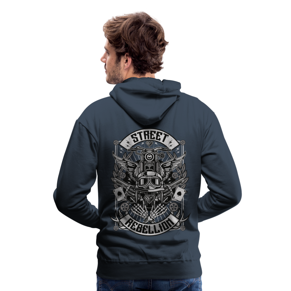 Street Rebellion Men’s Premium Hoodie - navy