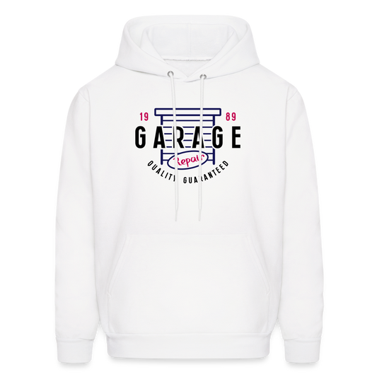 Garage Men's Hoodie - white