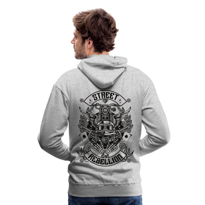 Street Rebellion Men’s Premium Hoodie - heather grey