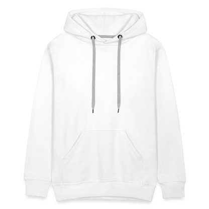 choppers Born Free Motorcycle Men’s Premium Hoodie - white