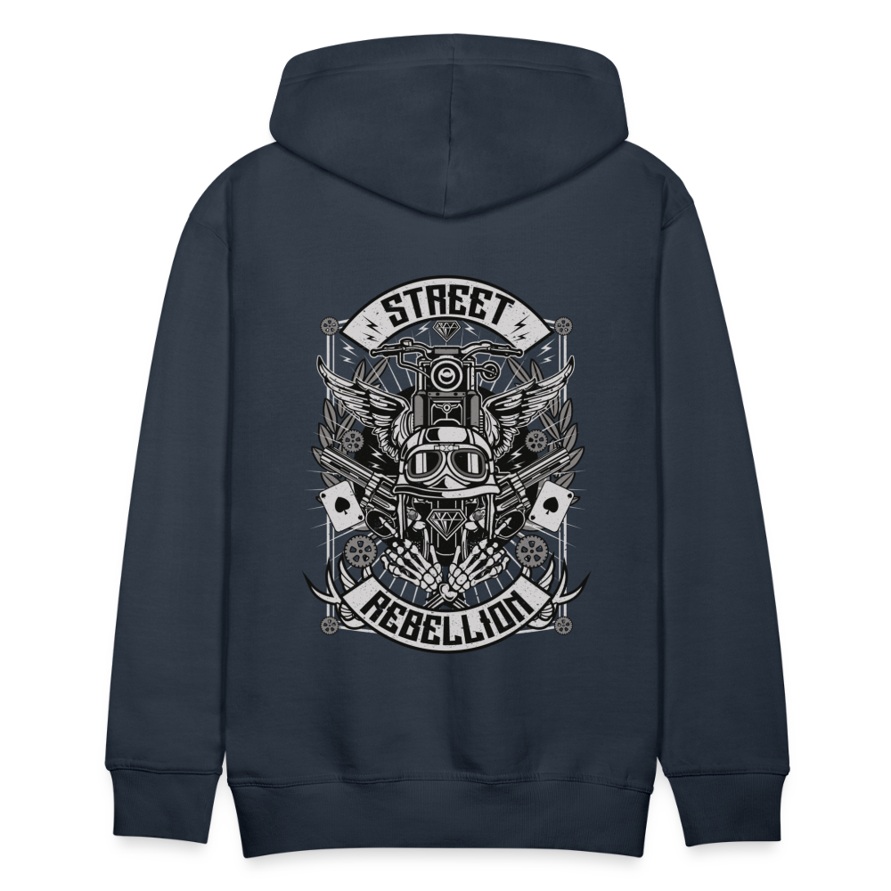 Street Rebellion Men’s Premium Hoodie - navy