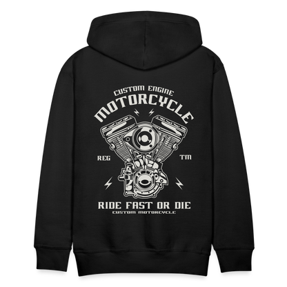 Ride Fast or Die Motorcycle Men’s Premium Hoodie - black