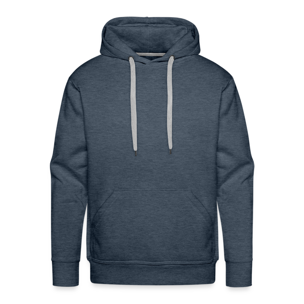 Born to Race Car's Men’s Premium Hoodie - heather denim