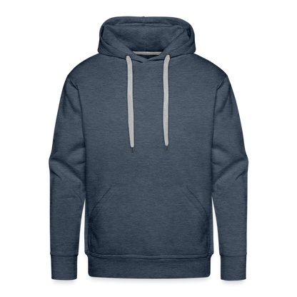 Born to Race Car's Men’s Premium Hoodie - heather denim