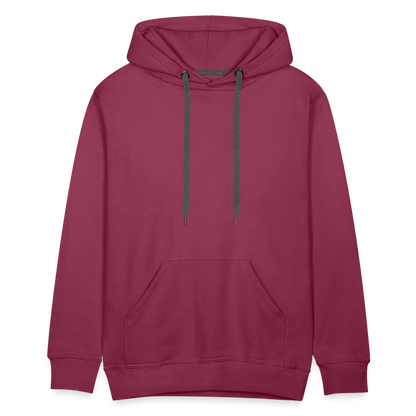 Extremerider Motorcycle Men’s Premium Hoodie - bordeaux