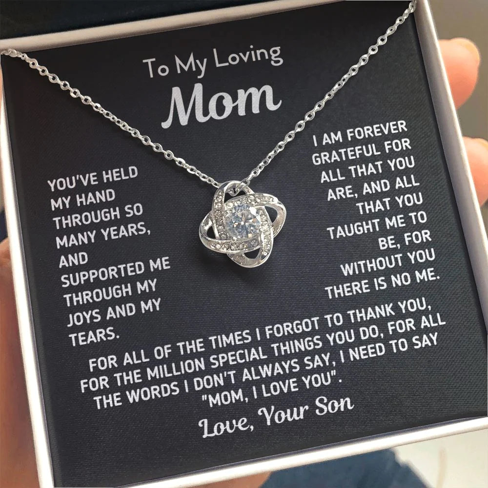 You&#8217;ve Held My Hand &#8211; Mom Birthday Gift, Mother&#8217;s Day Gifts from Son