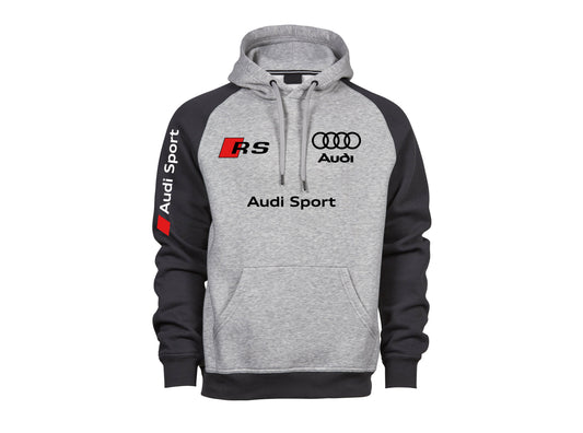 Audi Raglan Pullover Hoodie