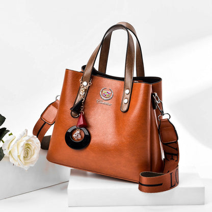 Cadillac Luxury Leather Women Handbag-bag-Driver Apparel-Driversapparel.com