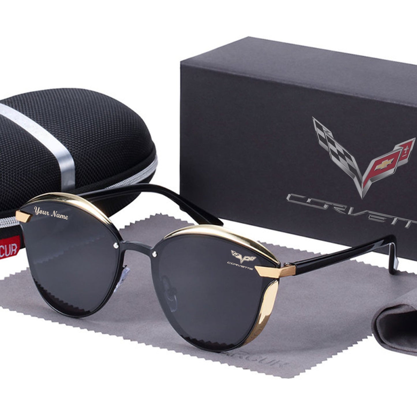 Corvette Unisex Polarized Glasses-Driver Apparel-Driversapparel.com