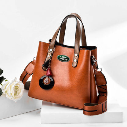 Land Rang Rover Luxury Leather Women Handbag-bag-Driver Apparel-Driversapparel.com