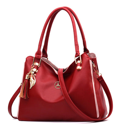 Mercedes Classy Women&#8217;s Handbag-bag-Driver Apparel-Red-Driversapparel.com