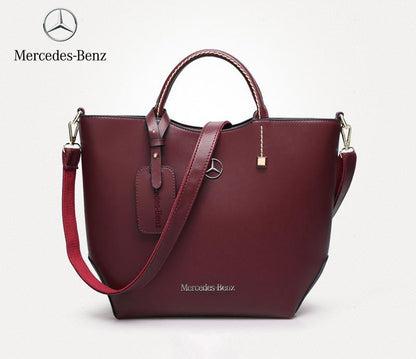 Mercedes Fashion Women Set Bag M02-bag-Driver Apparel-Marron-Driversapparel.com