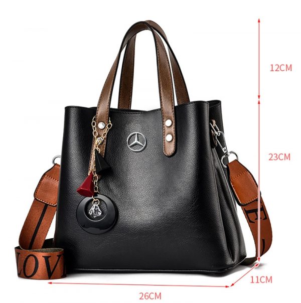 Mercedes Luxury Leather Women Handbag-bag-Driver Apparel-Driversapparel.com