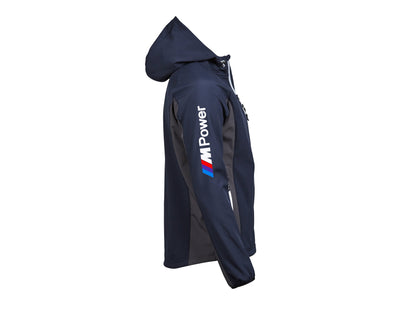 BMW Two-Tone Soft Shell Jacket with Hood_Driver_Clothing