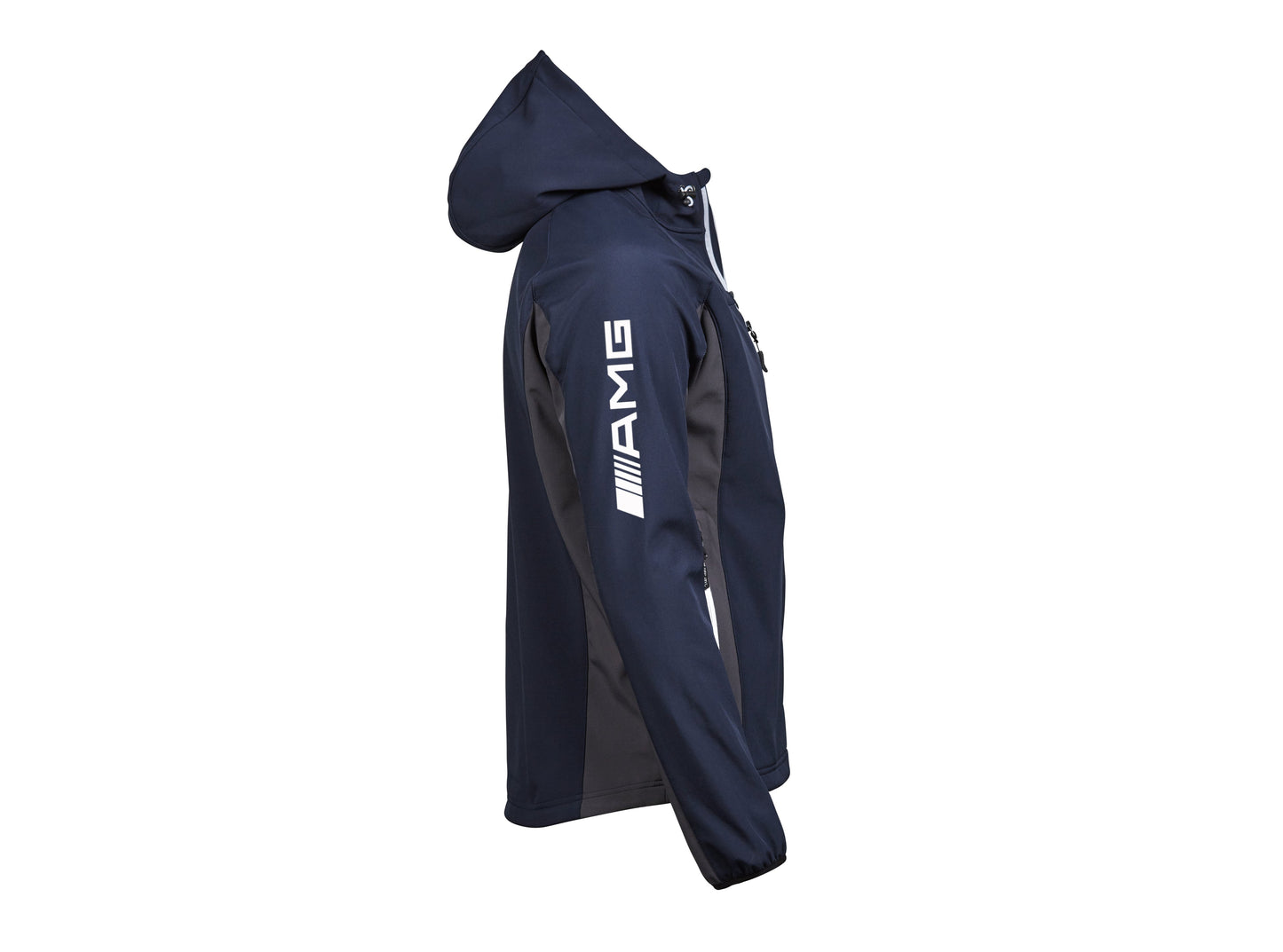 AMG Mercedes Two-Tone Soft Shell Jacket with Hood