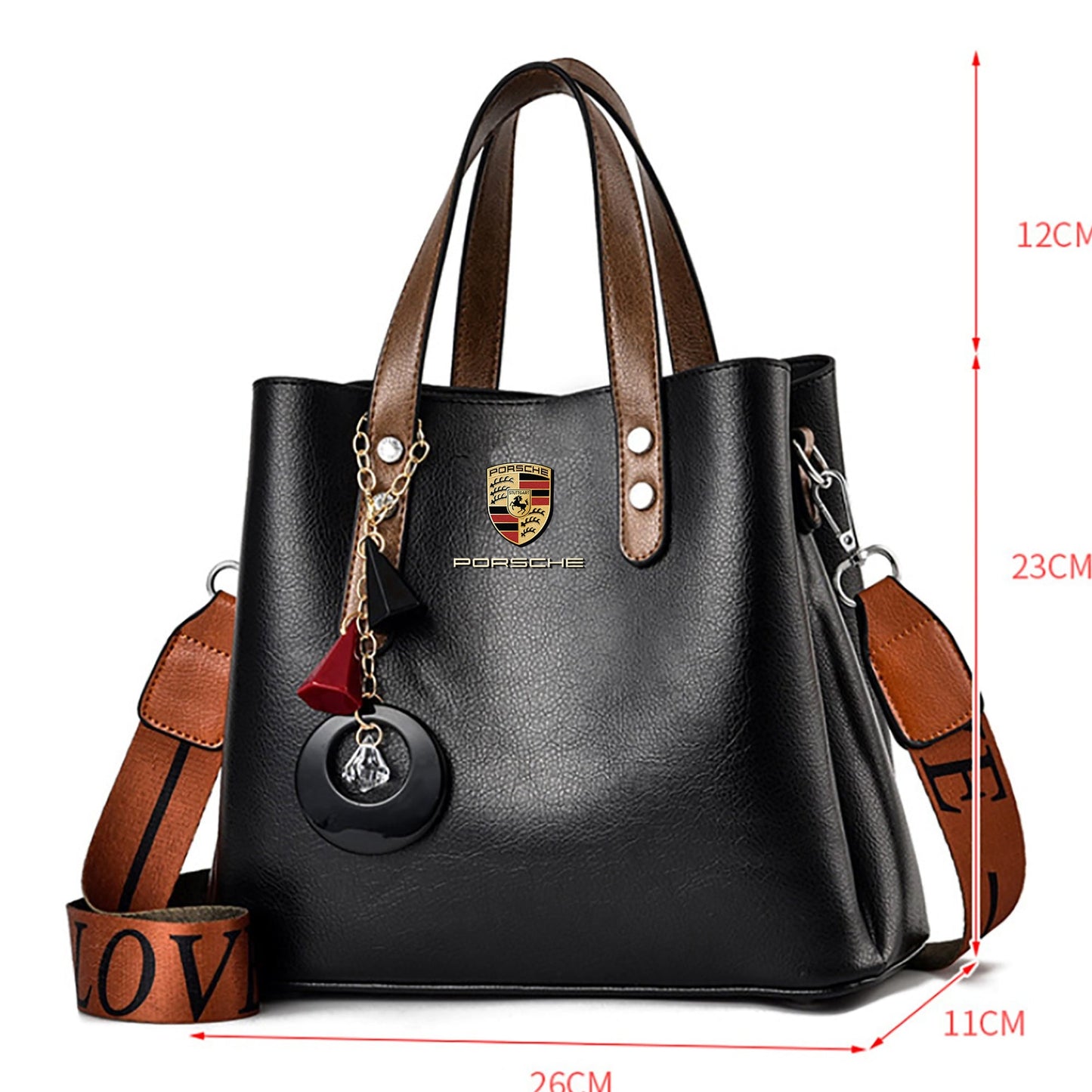 Porsche Purse Porsche Luxury Leather Women's Bags-bag-Driver Apparel-Driversapparel.com