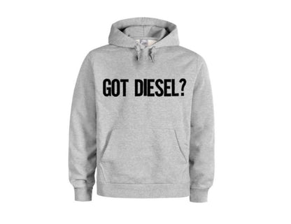 Diesel-Themed Unisex Hoodie: Gift for Diesel Lovers and Truck Drivers