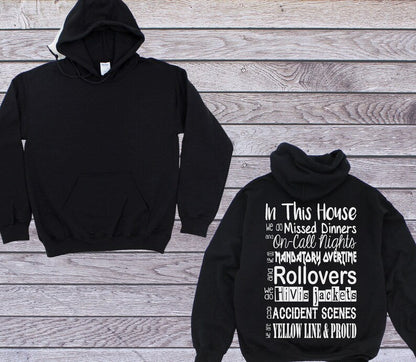 Thin Yellow Line Rollovers Hoodie