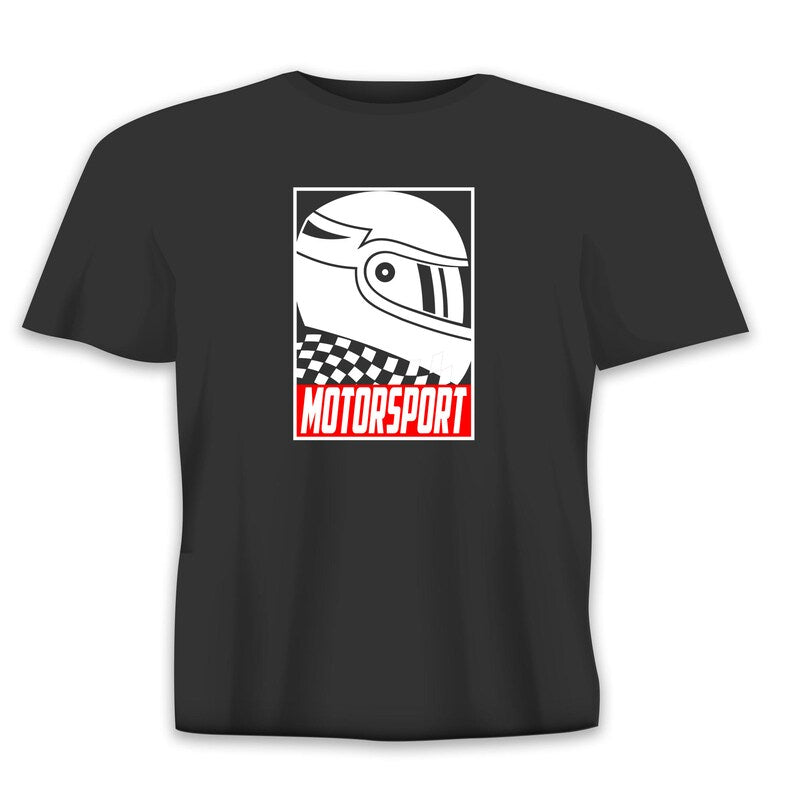 Obey Racing Motorsport Helmet T-Shirt