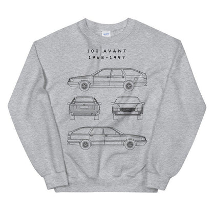 Avant Unisex Blueprint Sweatshirt_driver_apparel_drivi.store