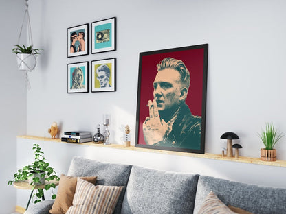 Josh Homme Pop Art Print: Music Icon and Contemporary Art Decor