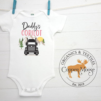 Truck Driver Onesie® for Future Drivers