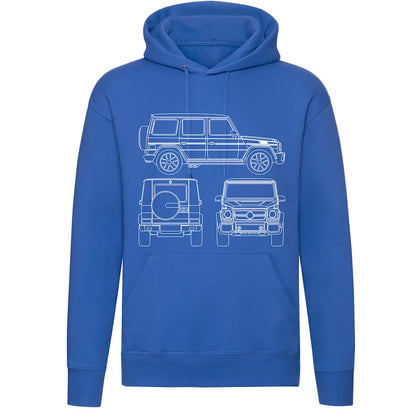 Lineart Mercedes G-Wagon Hoodie