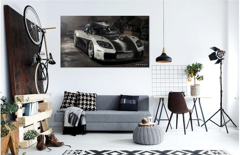 JDM Ride Wall Art: Rev Up Your Space