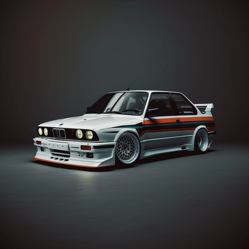 Premium 5-Pack BMW M3 Digital Poster Set