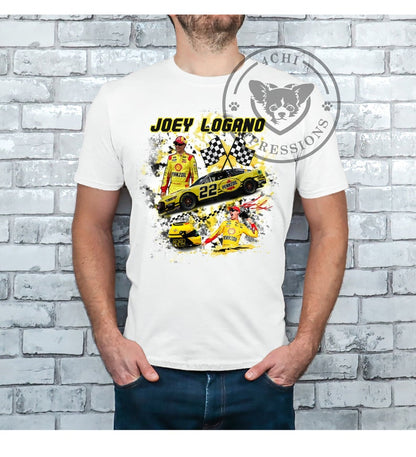 Joey Logano Sublimation Design for Apparel