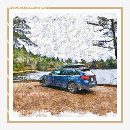 Adventure Art: Subaru Forester's Six-Piece Wall Gallery