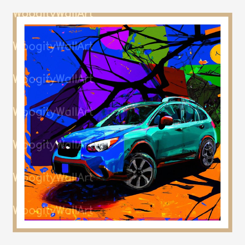 Adventure Art: Subaru Forester's Six-Piece Wall Gallery