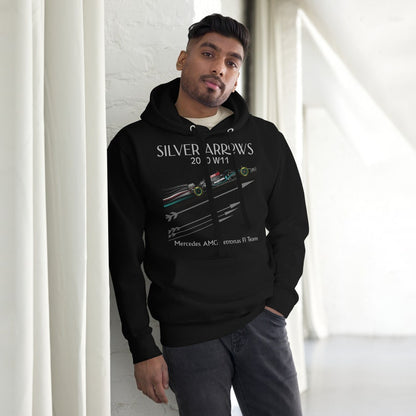 Mercedes F1 Unisex Hoodie: Perfect Gift for Racers