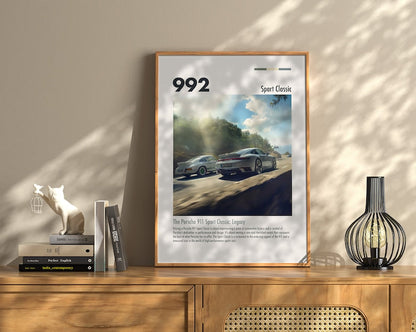 Porsche 911 Sport Classic Poster