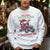 Santa's Sleigh Sweatshirt for Truck Drivers