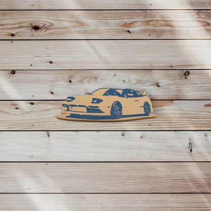 3D Printed JDM Sports Car Wall/Desk Art for Car Enthusiasts