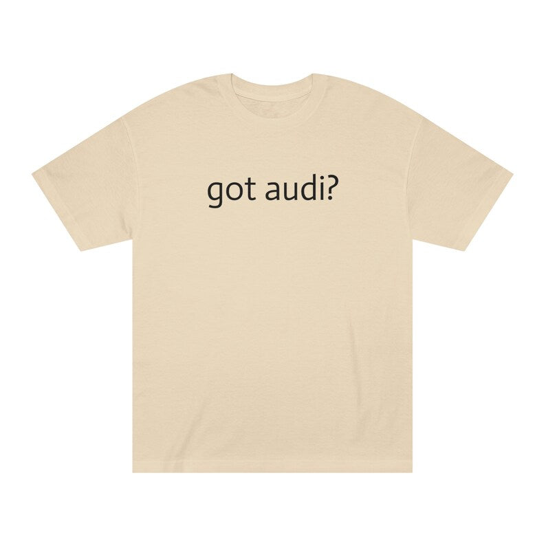 Audi Premium Unisex Tee: Gear Up for Adventure_driver_apparel_drivi.store