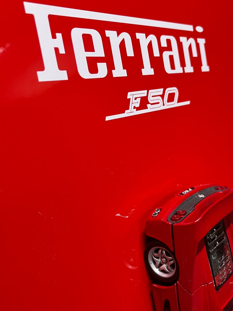 Captivating Ferrari F50 Automotive Art