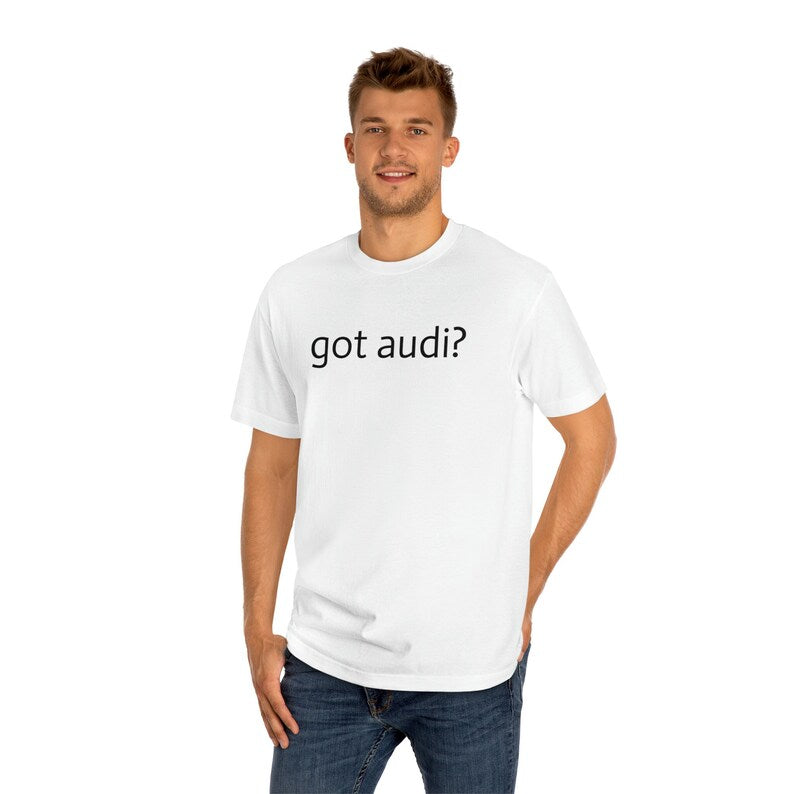 Audi Premium Unisex Tee: Gear Up for Adventure_driver_apparel_drivi.store