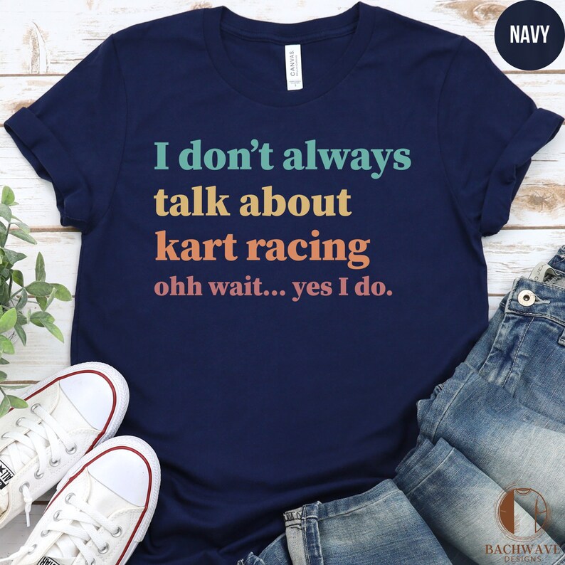 Kart Racing Enthusiast T-Shirt: Perfect Gift for Karting Lovers