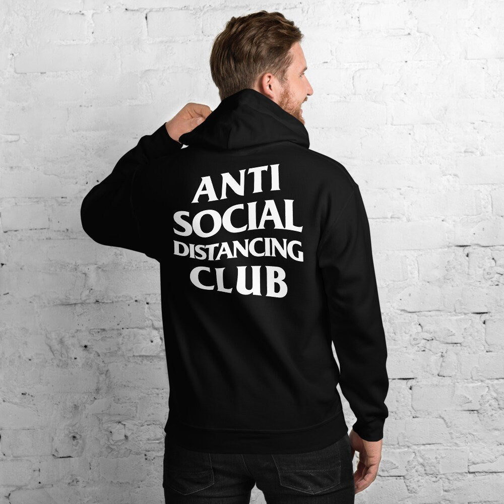 Anti Social Distancing Club Hoodie