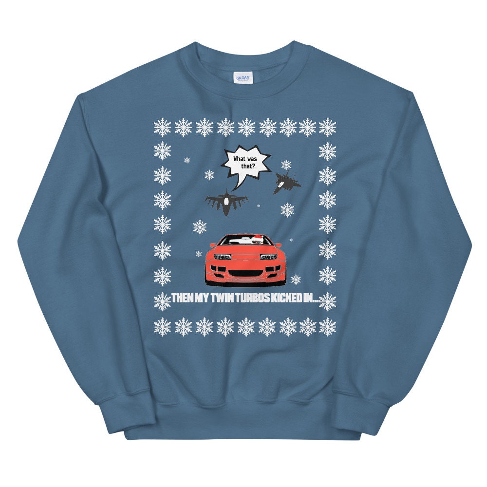 300zx Santa Ugly Christmas Holiday Sweatshirt